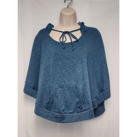 Roxy Cape Poncho Sweater Size XS Color Blue - Picture 5 of 10